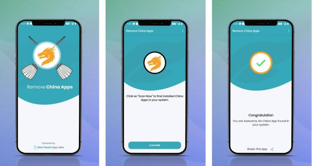 GoogleがRemove China Appsを削除