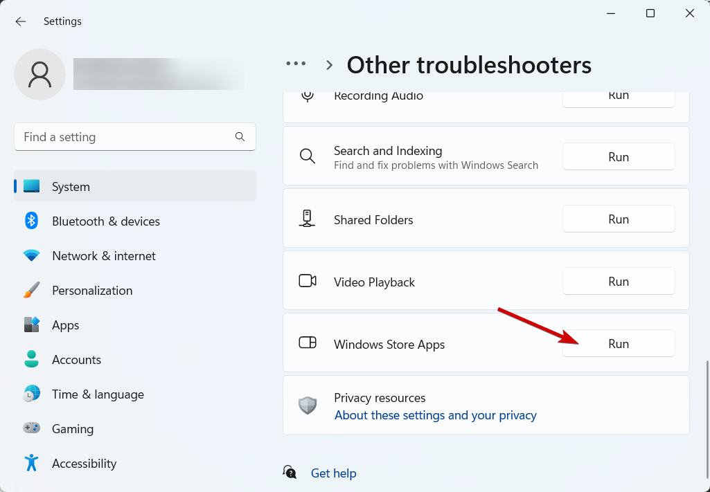 Windows Store Apps-Fehlerbehebung