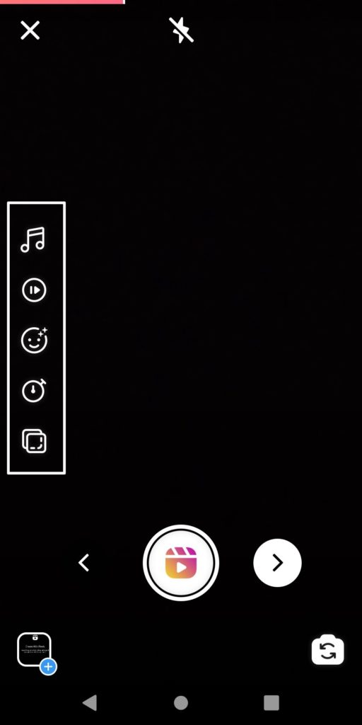 スマートフォンでInstagram Reelsを使用する方法
