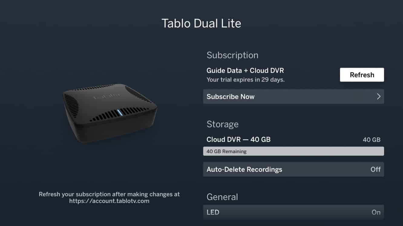 Überprüfung: Nuvyyo Tablo Dual Lite Over-the-Air Television DVR