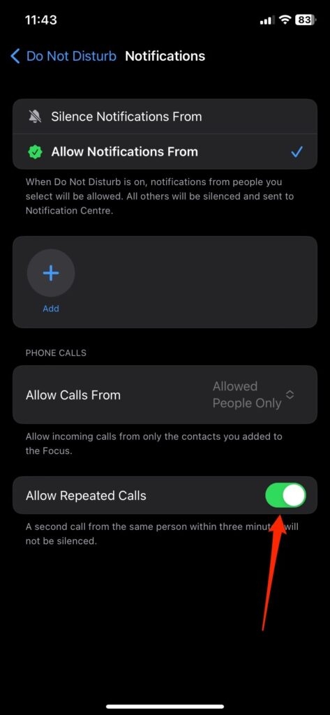 Réglages de concentration iPhone - Arrêter les appels sur iPhone sans bloquer