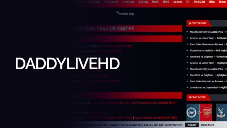 DaddyLiveHD Streaming de TV ao Vivo Grátis - Um Guia do Site