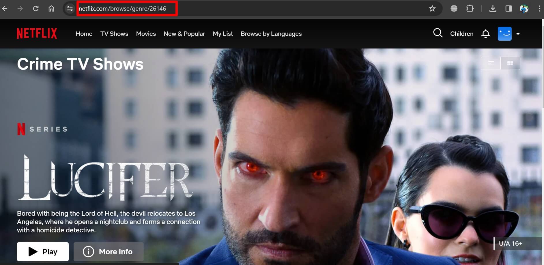 Netflixの犯罪テレビショー