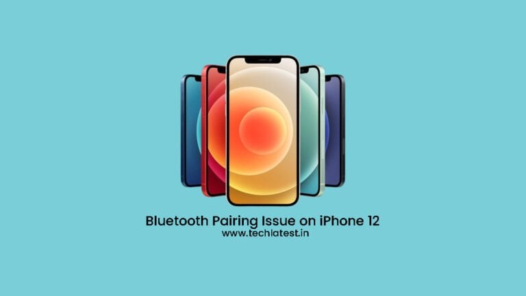 Problema de Emparelhamento Bluetooth no iPhone 12