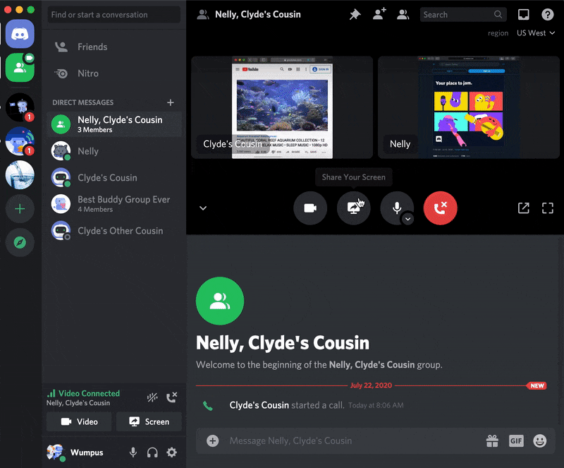Compartir pantalla PC Discord