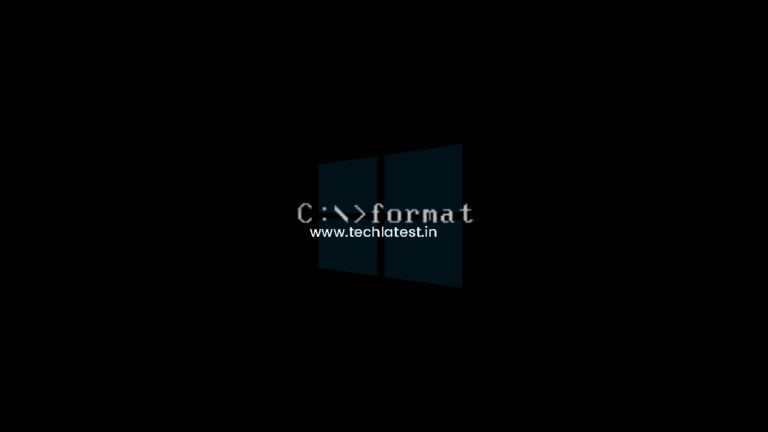Format Local Disk C