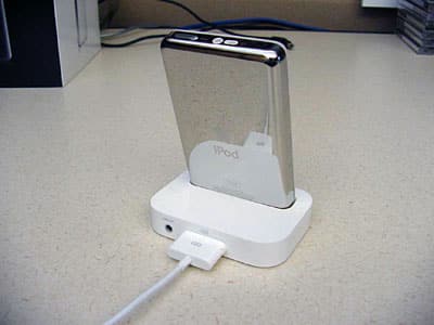 iPod in Dock