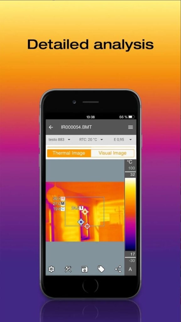 Testo Thermographie-App