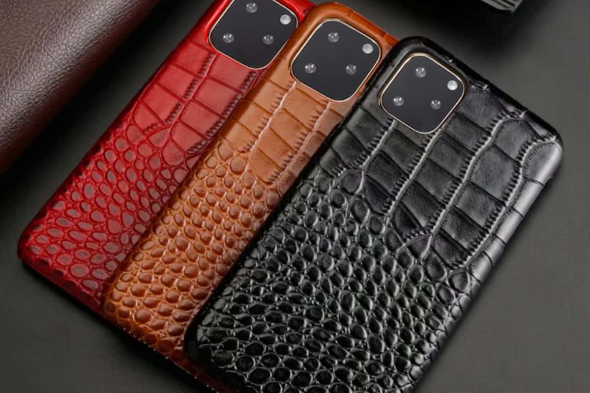 Custodia in Pelle per iPhone 11