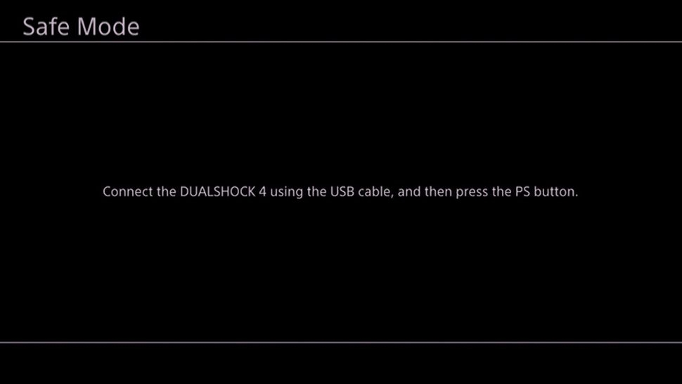 PS4のデータベースを再構築する方法は？