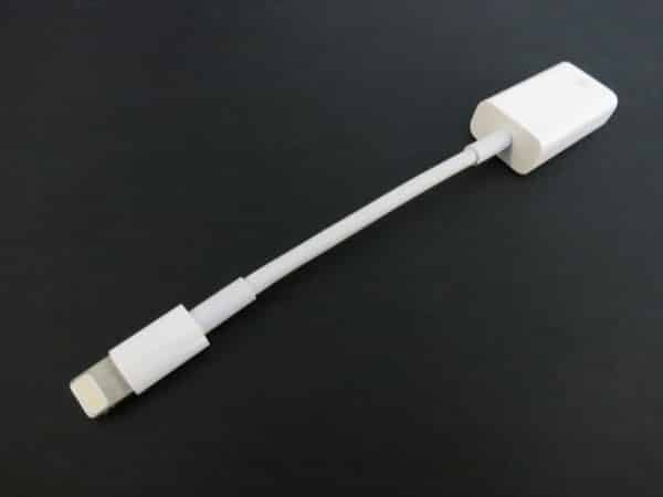 レビュー：Apple Lightning to USB カメラアダプタ