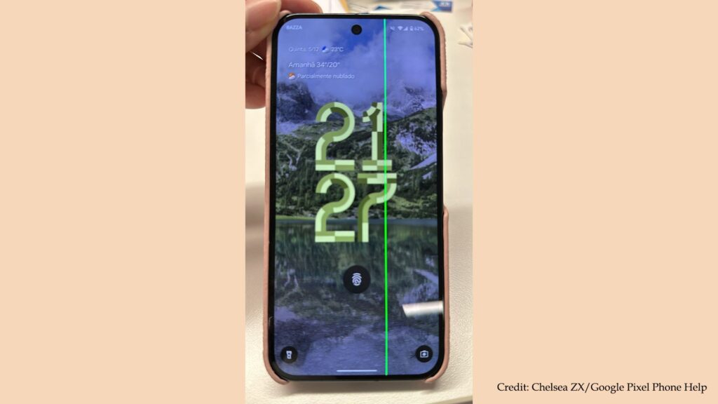 Problema de Pantalla del Pixel 9 Pro XL