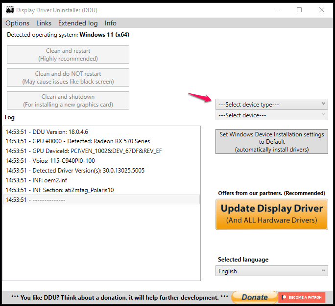 Disinstalla Driver Audio (2)