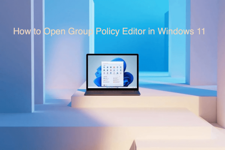 So öffnen Sie den Gruppenrichtlinien-Editor in Windows 11