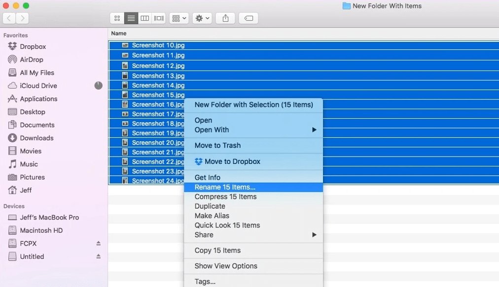 aggiornamento bulk finder