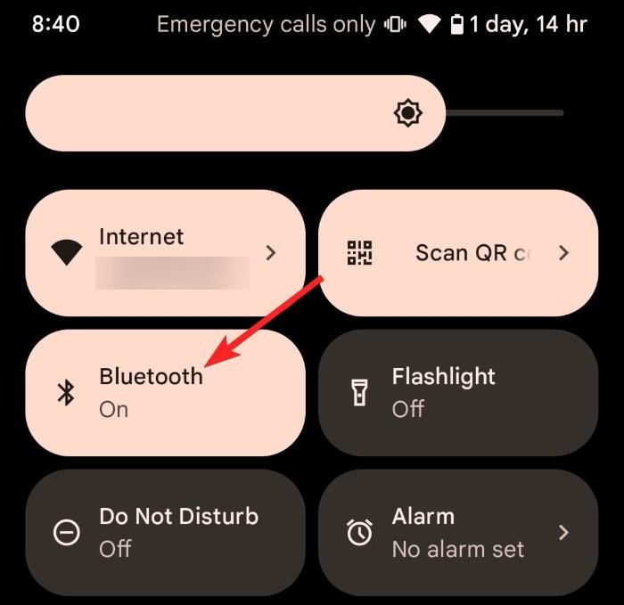 Activer bluetooth sur Android