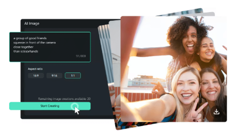 Libérez votre créativité : Comment le générateur d'images AI de Wondershare Filmora transforme la création de contenu visuel