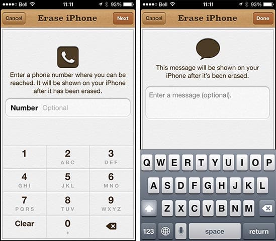 iOS 7 : Activation Lock + Find My iPhone