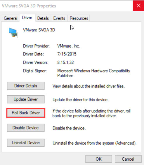 Atualizar, Reverter ou Reinstalar Drivers