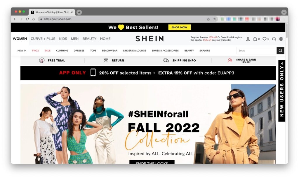 Ist Shein sicher für Online-Einkäufe