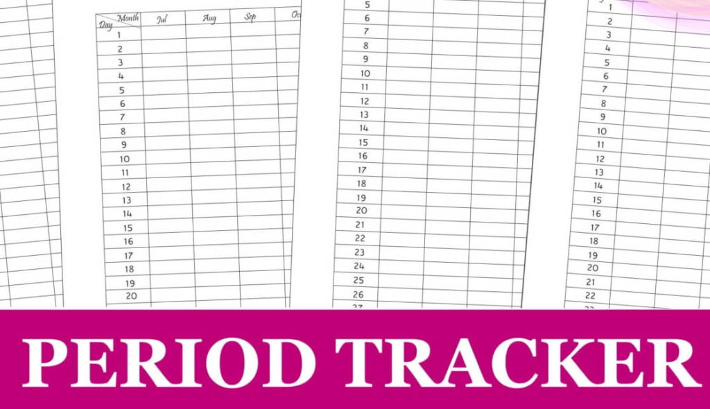 menstrual period tracker