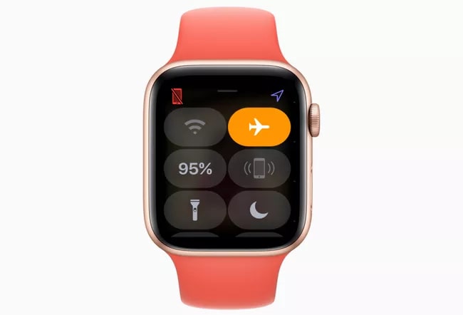 Modo Aeroplano de Apple Watch