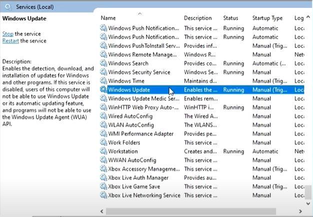Aggiorna Windows