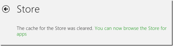Ein temporäres Fenster erscheint und dann wird der Microsoft Store geöffnet