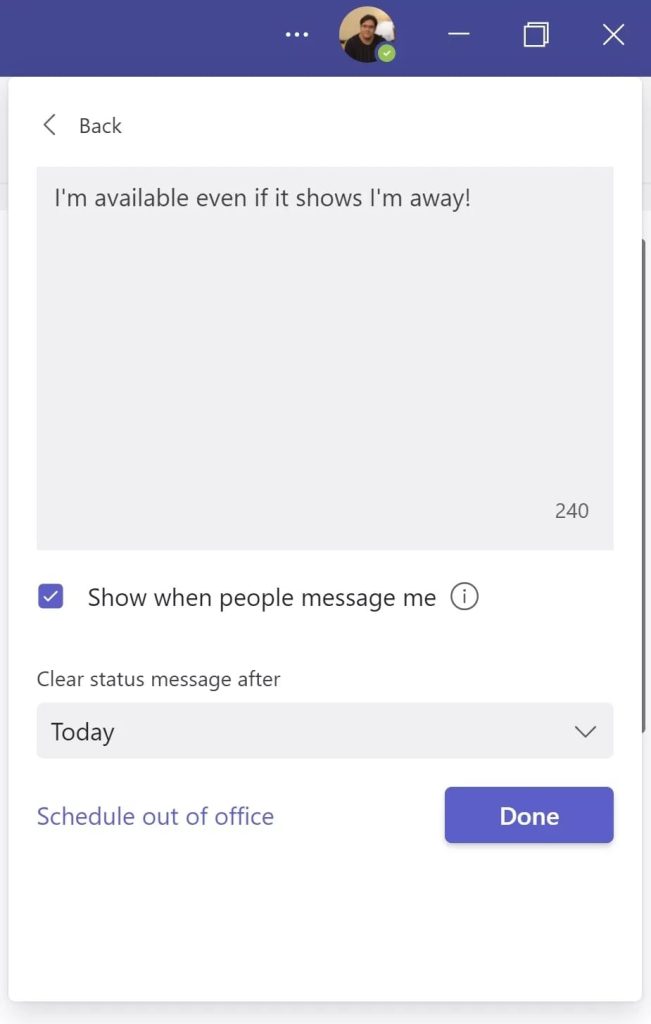 Как поддерживать активность Microsoft Teams