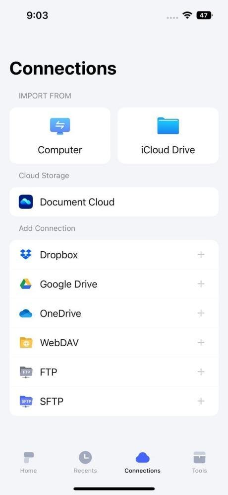 Sélectionner le fichier pour PDF