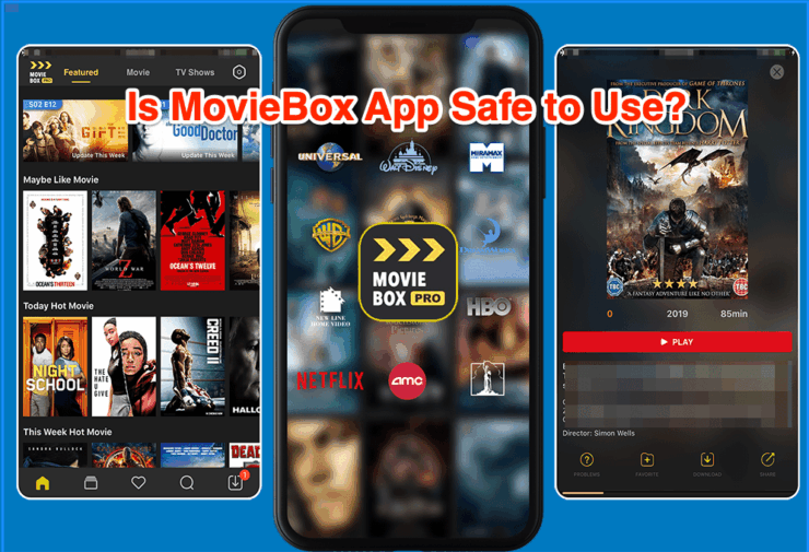 MovieBox는 사용하기에 안전하지 않습니다