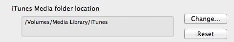 iTunesライブラリの移行