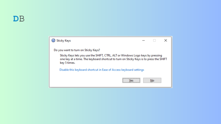 Comment désactiver les touches rémanentes dans Windows 11