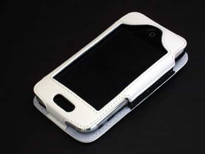 Recensione: BoxWave Designio Open Screen Leather Sleeve per Apple iPhone