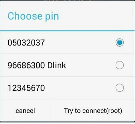 Mit einer PIN verbinden
