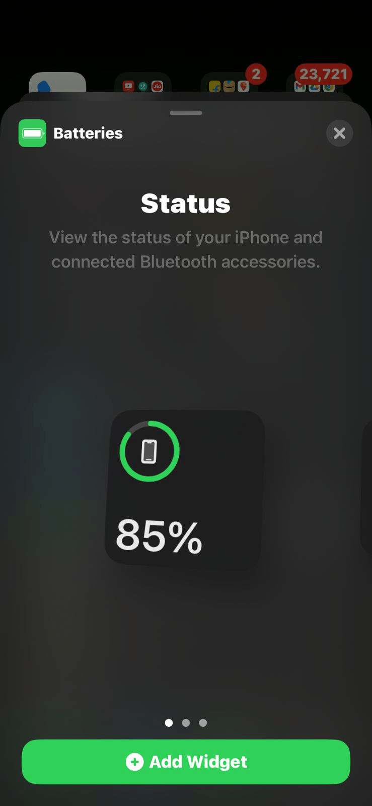 Métodos para habilitar el porcentaje de batería en el iPhone 14