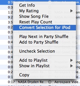 iTunes 6を使ったiPod用ビデオの変換 (Mac &amp; PC)