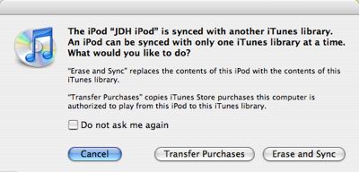 Trasferire contenuti acquistati tra account iTunes