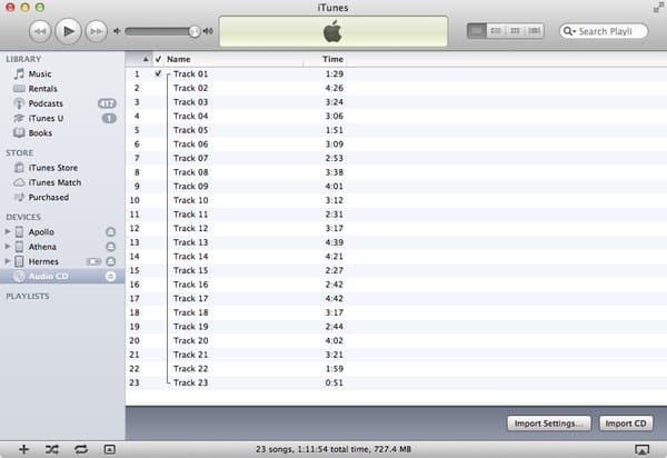 Importar Audiolivros de CD para o iTunes