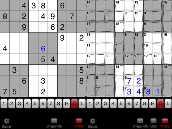 iPhone-Juwelen: Jedes Sudoku-Spiel, bewertet