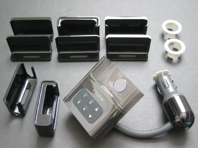 첫 번째 미리보기: Kensington Dock 500/Radio Duo, Icuiti DV920, Belkin TuneBase FM 및 기타