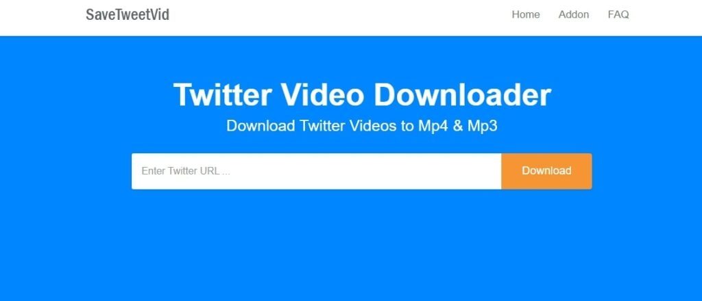 savetweetvid - 트위터 비디오 다운로드