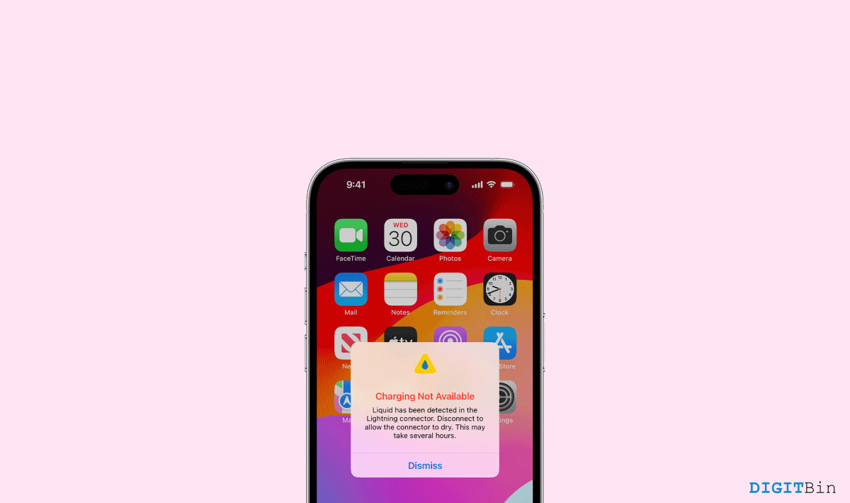 Liquide détecté dans le connecteur Lightning