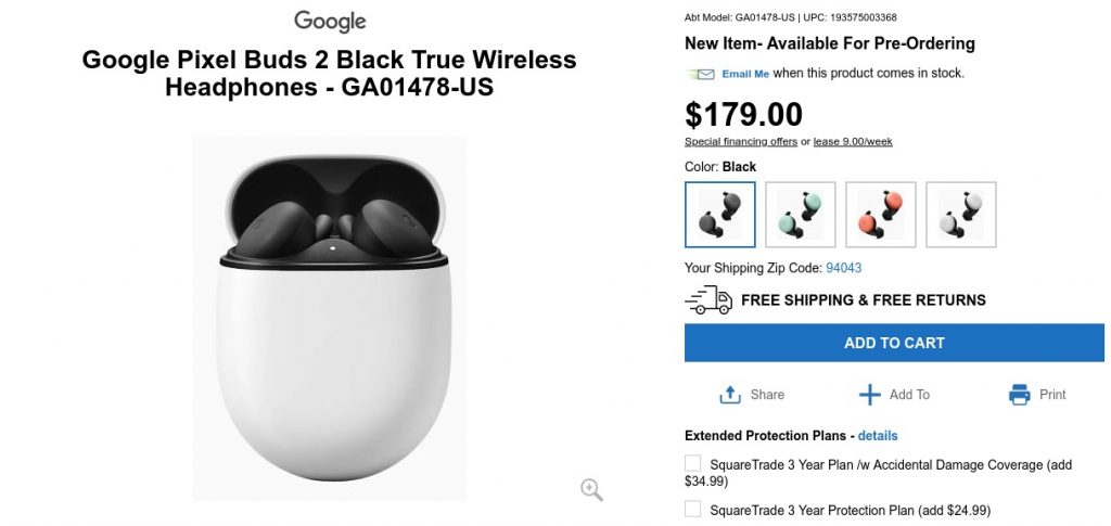 Pixel Buds 2