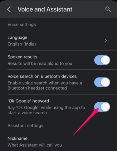 Google Assistant Não Funcionando no iPhone