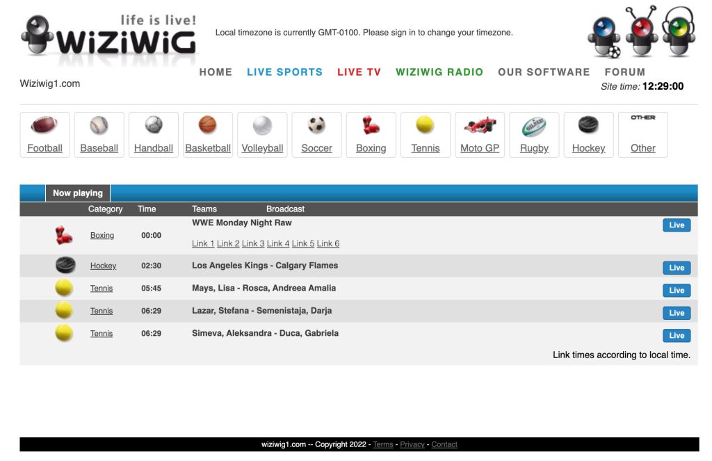  WiZiWiG - Migliore alternativa a Stream2Watch