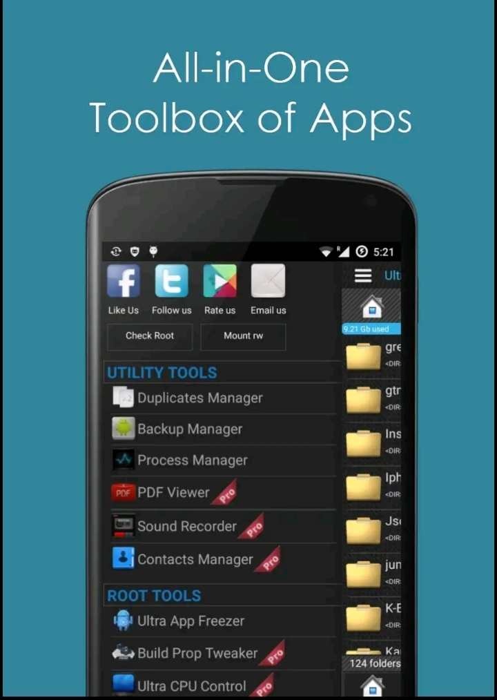 Dateimanager für gerootete Android