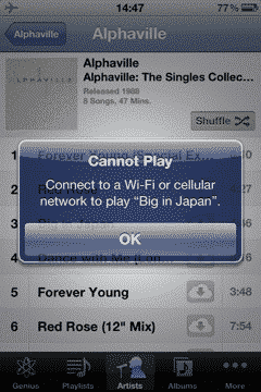 iTunes Matchを使った旅行