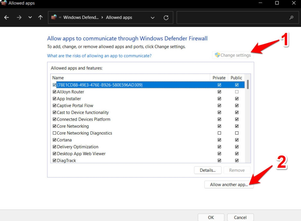 OneDriveをファイアウォールのホワイトリストに追加する - OneDriveが同期しない