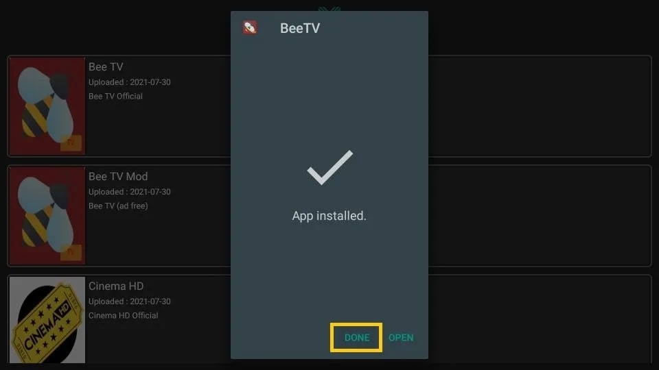 AppLinked - Ouvrir Apk - Codes AppLinked